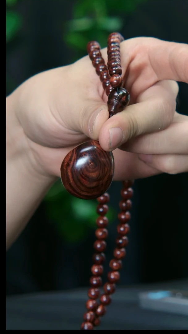 【闪购商品】黄花梨/降香黄檀手串/手链海南黄花梨对眼吊坠