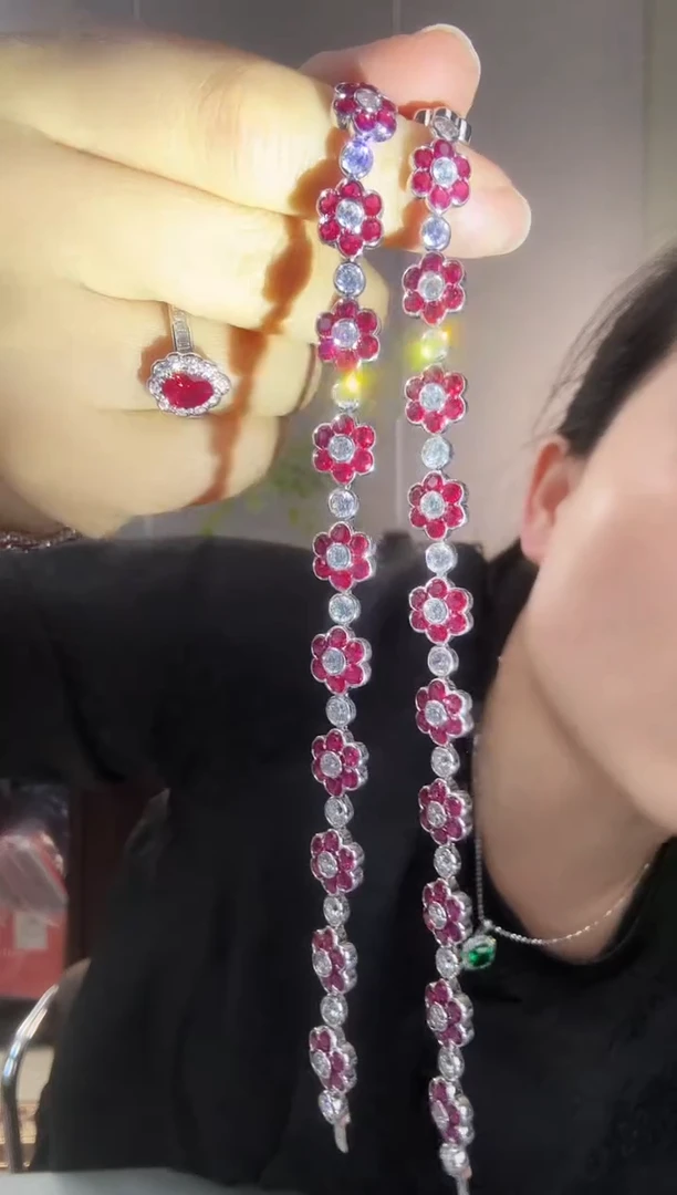 主播定制链接红色款手链
