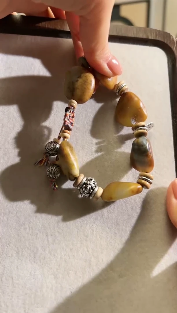 【闪购商品】和田玉手串未镶嵌和田玉