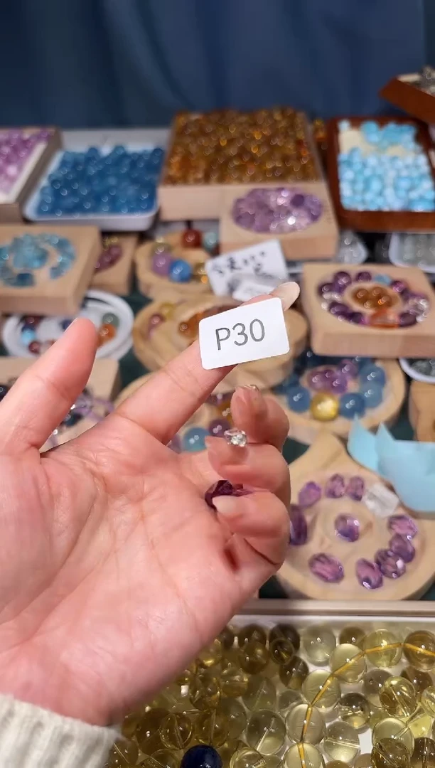 未镶嵌手串水晶壹****lP30紫水随行一颗