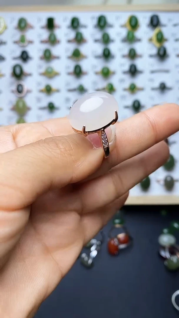 【闪购商品】和田玉戒指未镶嵌1