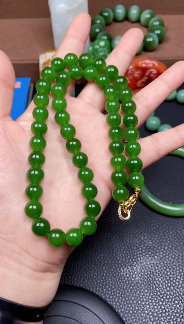 颈饰未镶嵌和田玉F1228