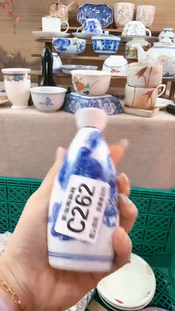 【闪购商品】瓷片多宝阁瓷器满18米包邮 C262