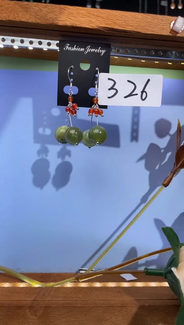 【闪购商品】紫晶耳饰银S925镶嵌喜欢拍