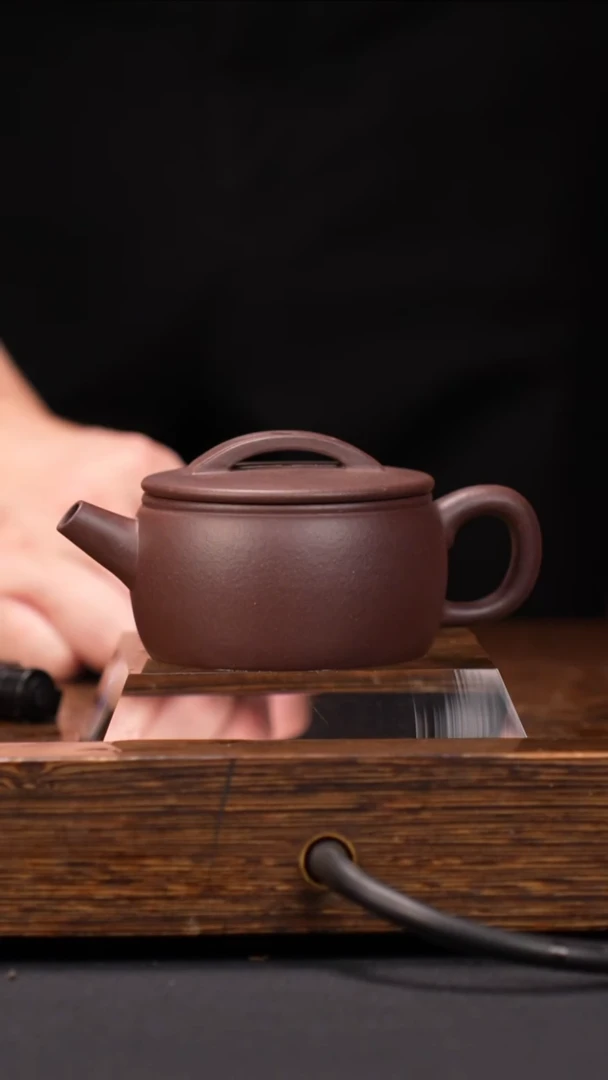 茶壶紫砂紫砂茶壶汉瓦-CK