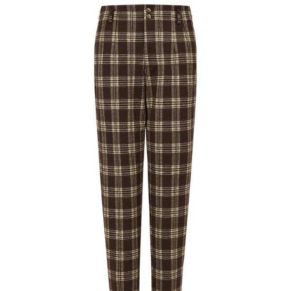 【粉丝专属】曼德诗冬季新款气质设计师休闲长裤M102302465