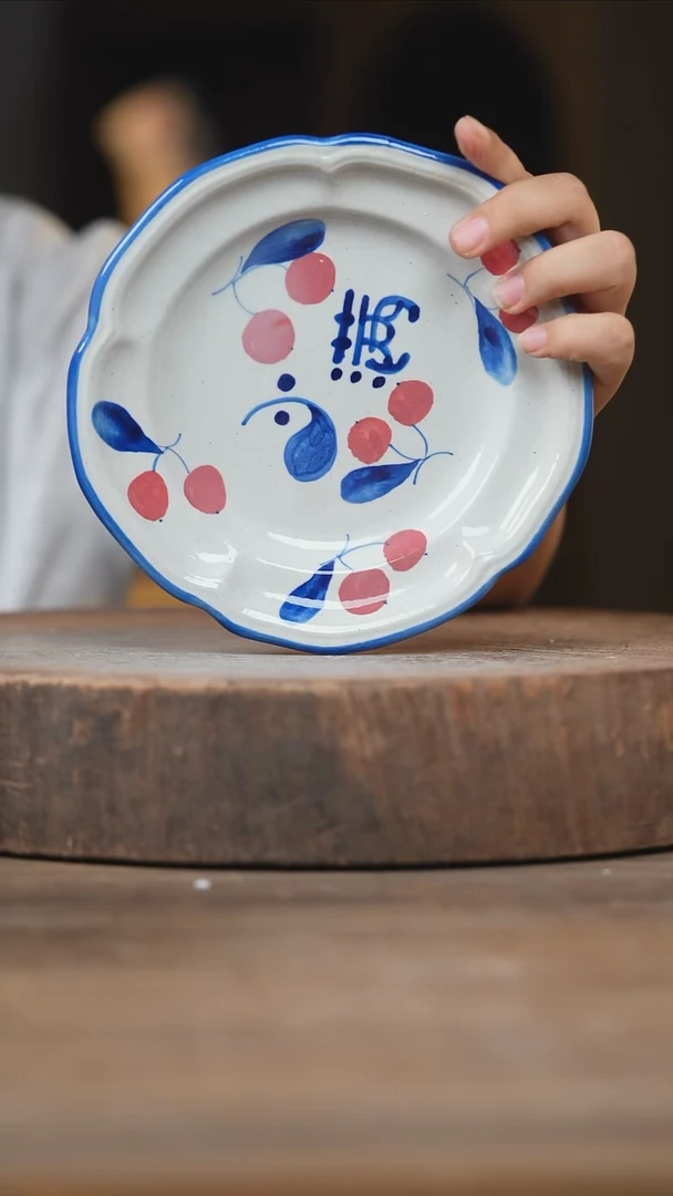 瓷片景德镇高温釉下彩（食品级）