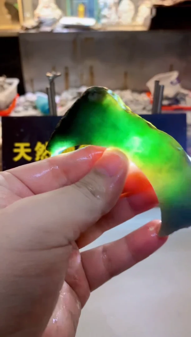 颈饰未镶嵌翡翠0韩0翡翠珠宝976