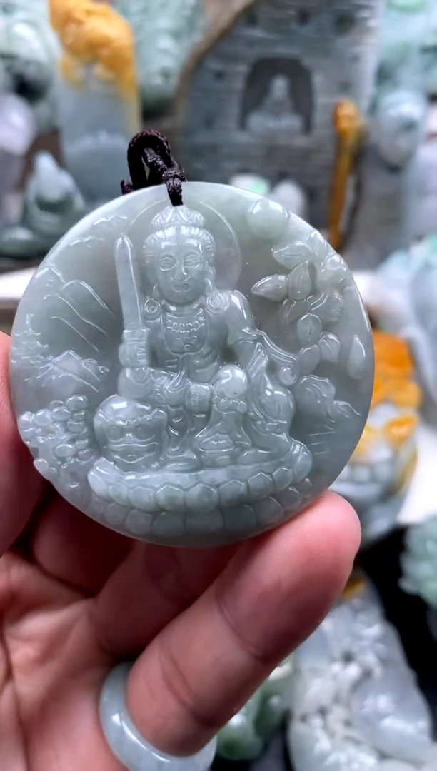 吊坠(不含链)未镶嵌翡翠1