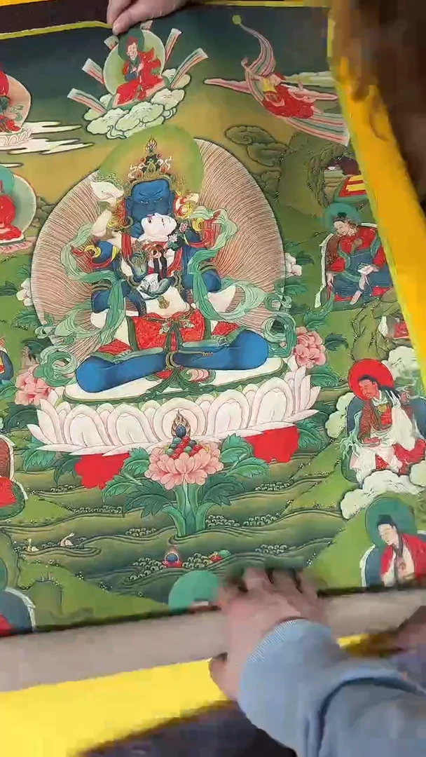 卷轴画绘画类唐卡 16013