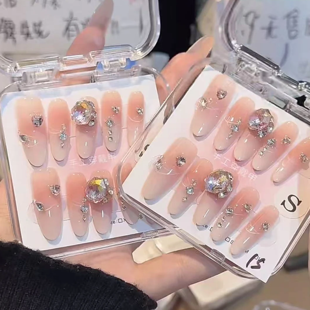 【蜜桃】纯手工穿戴甲