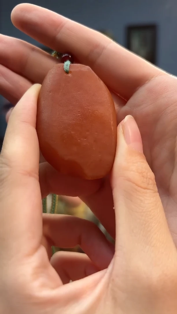 琥珀颈饰未镶嵌吊坠