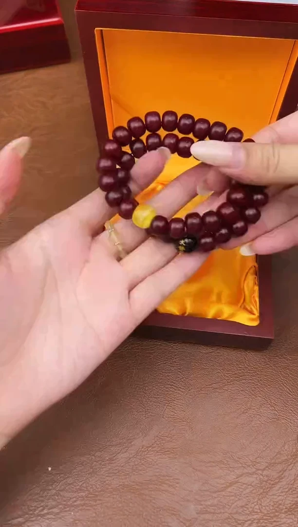万家文玩阁红玉菩提链接@@L010