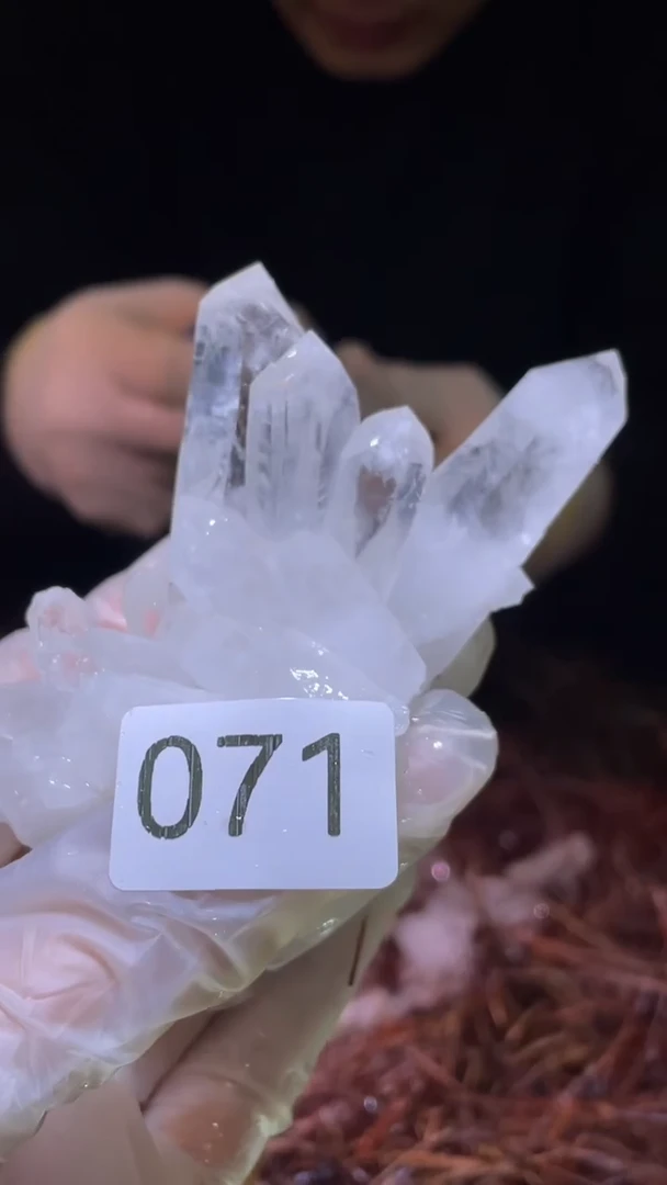 未镶嵌珠宝半成品水晶晶簇-71