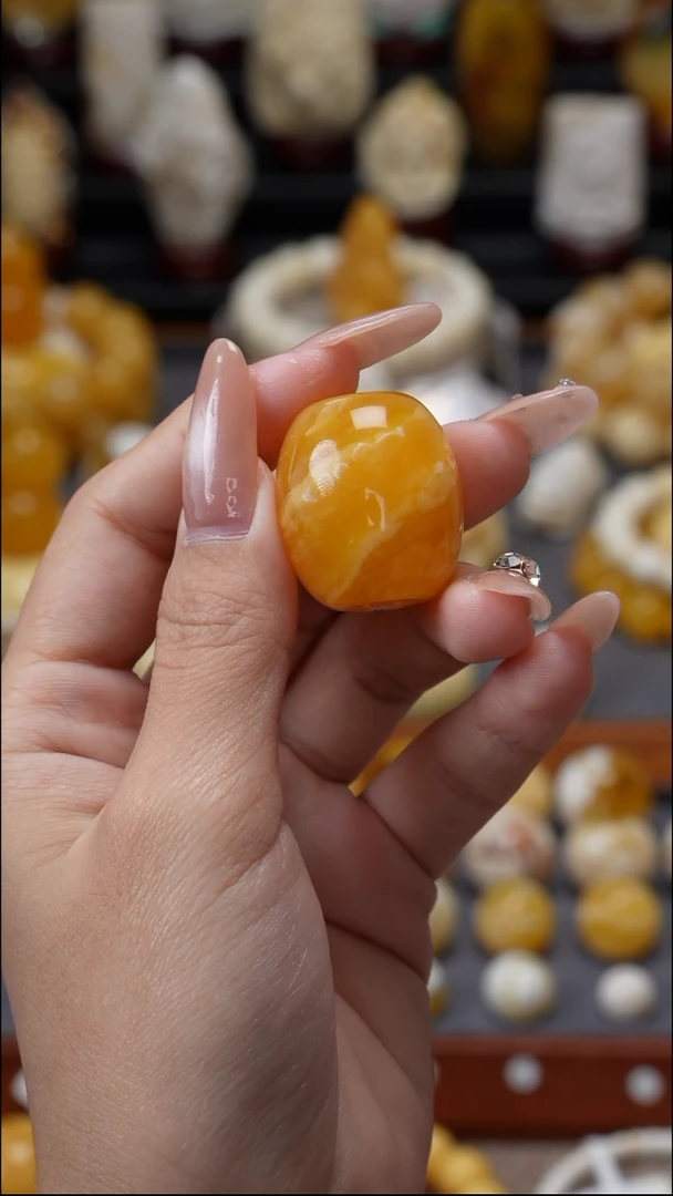 手链琥珀未镶嵌原矿天然琥珀蜜蜡