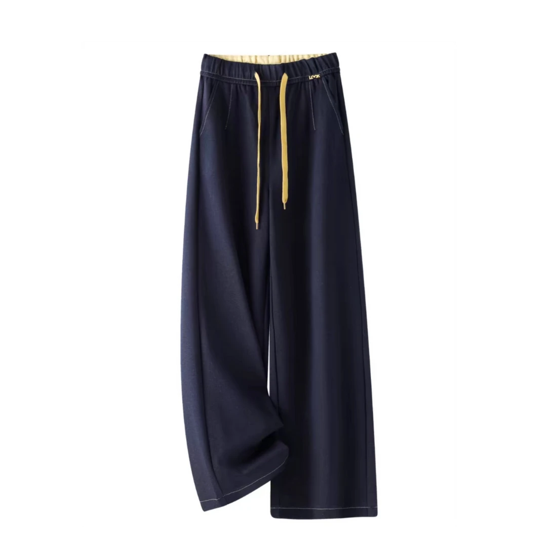 2025秋季新款高弹力高腰直筒牛仔裤25-993