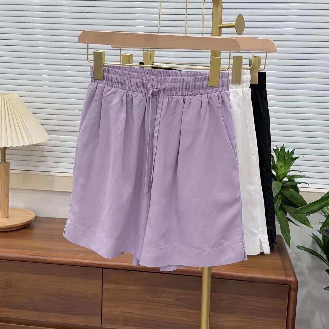 【原歌】夏季新款轻薄透气显瘦休闲短裤女YG761