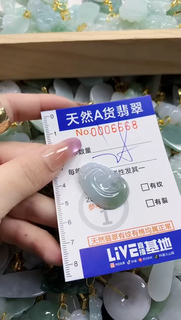 颈饰未镶嵌翡翠天然A货翡翠