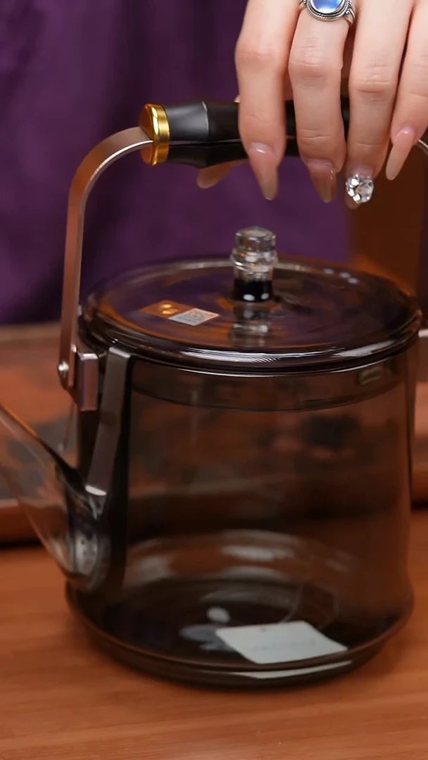 【闪购商品】禾器/烟灰君若壶/滤片款/紫光檀把