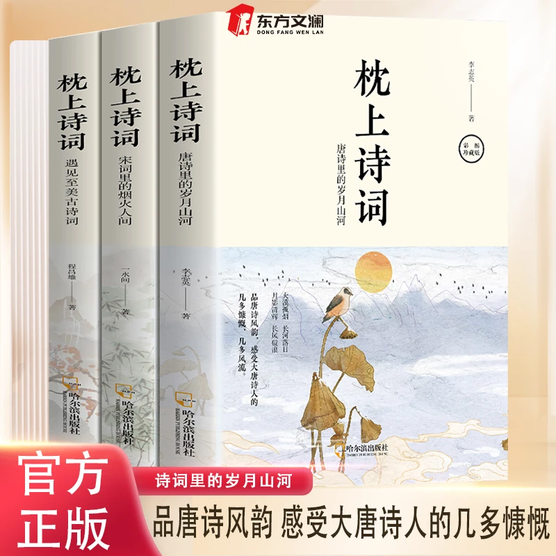 正版 枕上诗词唐诗宋词里的岁月山河遇见最美古诗词文学作品书籍