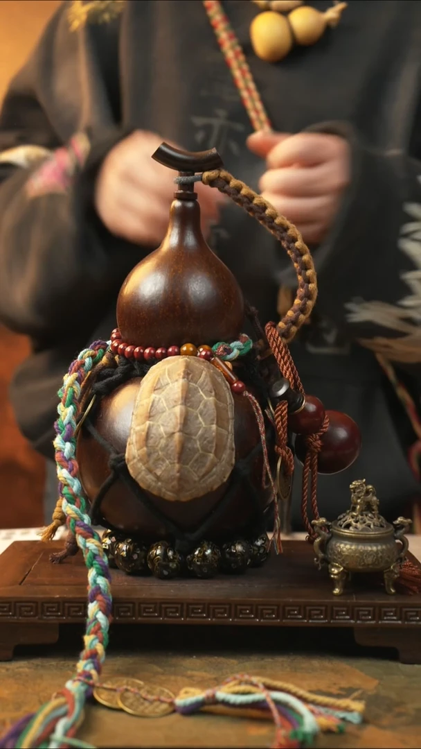 284大漆一物一拍记葫堂出品【不带手串】