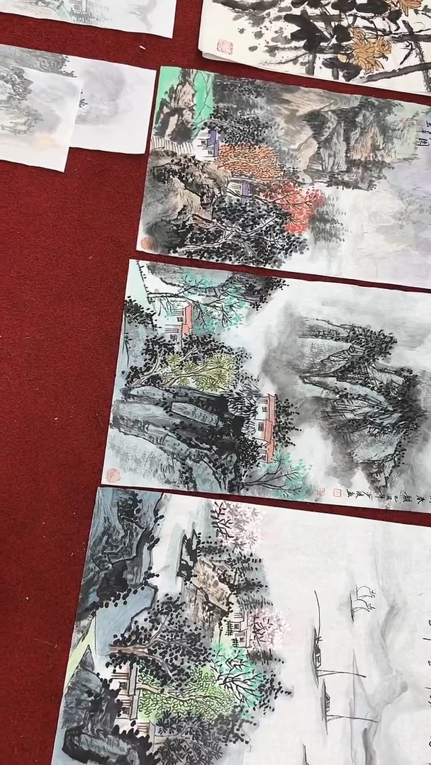国画卢少波/国画/山水
