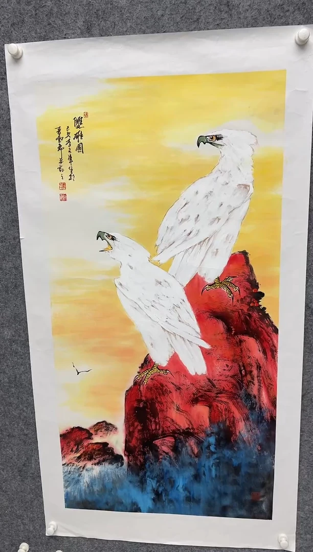 国画李文军-8平尺-国画作品