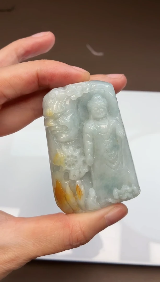 颈饰未镶嵌翡翠牌子