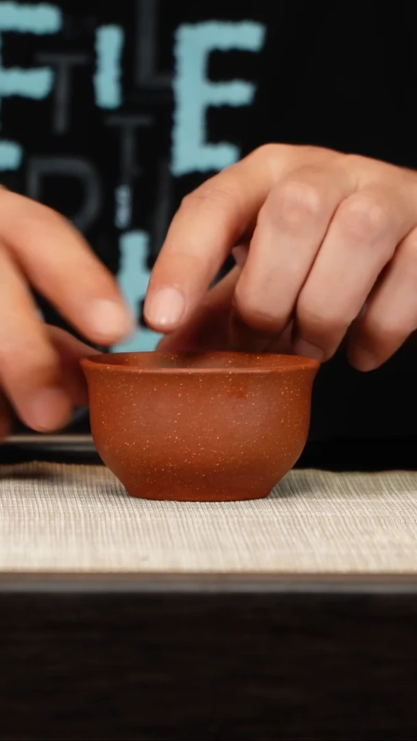 茶壶紫砂降坡泥小杯