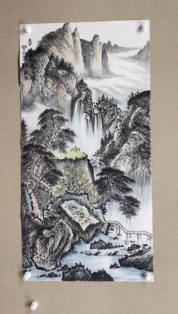 国画138*68 孙德翔孙德翔孙德翔孙德翔