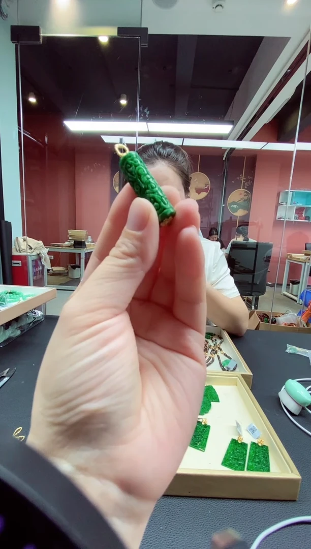 颈饰未镶嵌翡翠翡翠吊坠