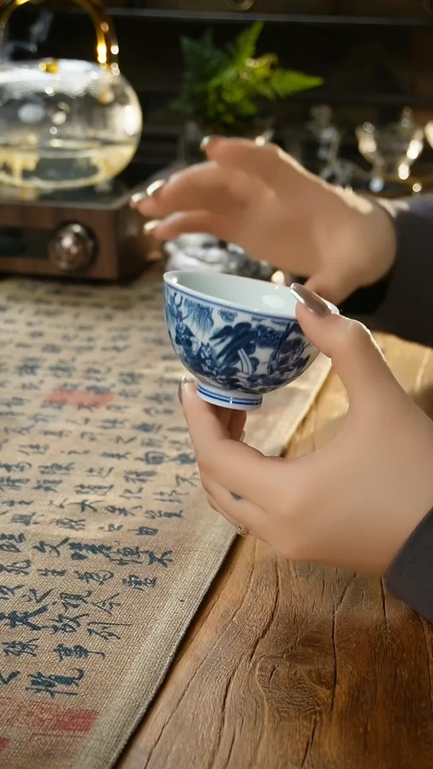 【闪购商品】福器艺术鬼谷子下山主人杯