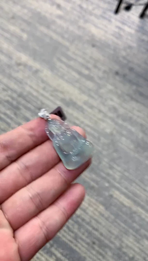 颈饰未镶嵌翡翠天然A货翡翠