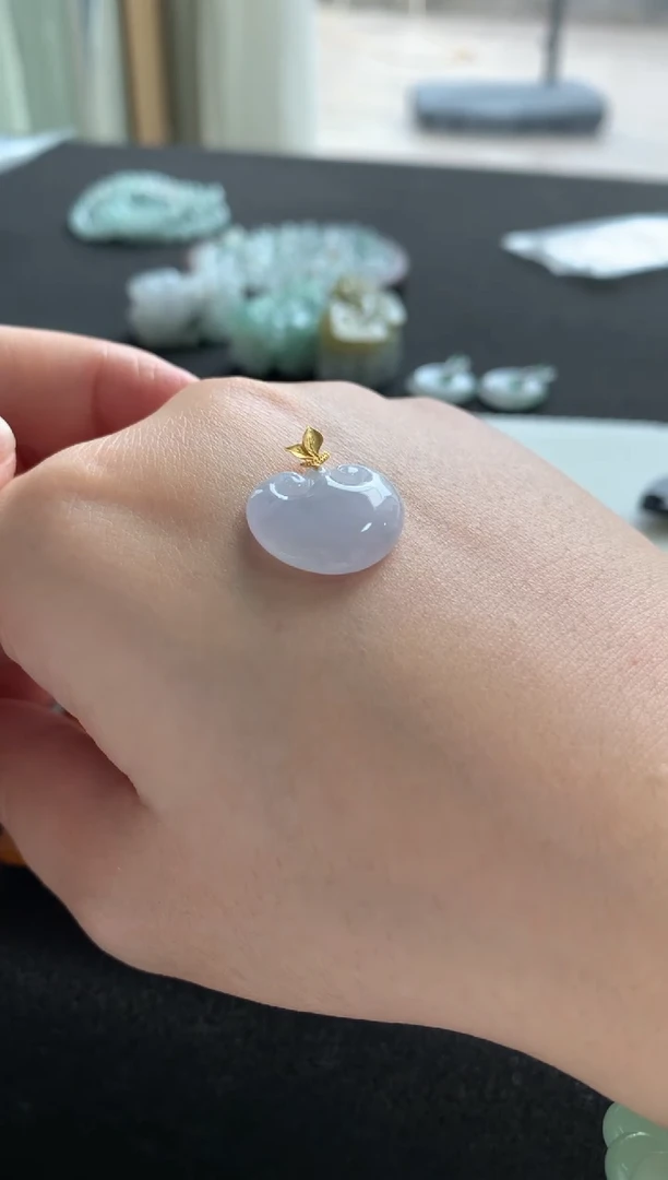 未镶嵌挂件翡翠翡翠挂件F1642-408