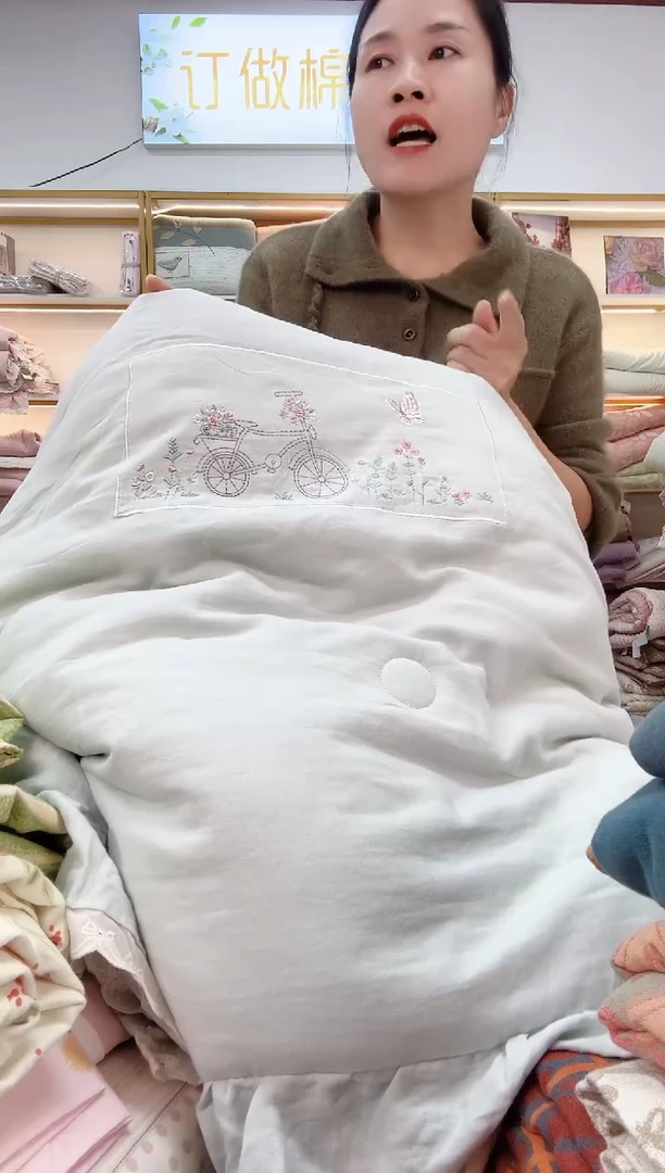棉纱布棉秋冬被