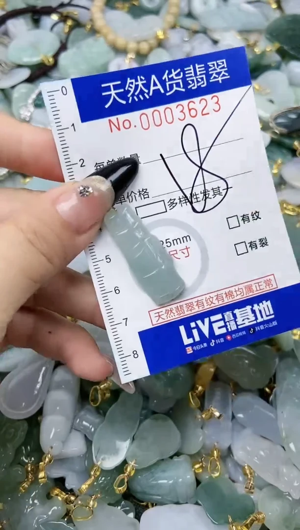 【闪购商品】翡翠颈饰未镶嵌天然A货翡翠