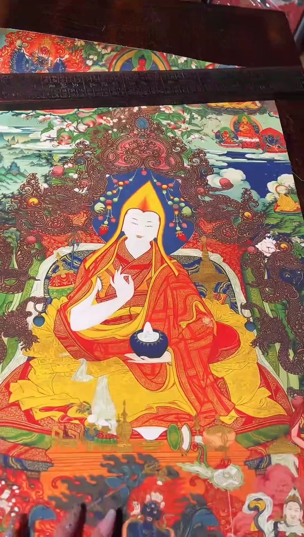 卷轴画卷轴画东东唐卡TK160