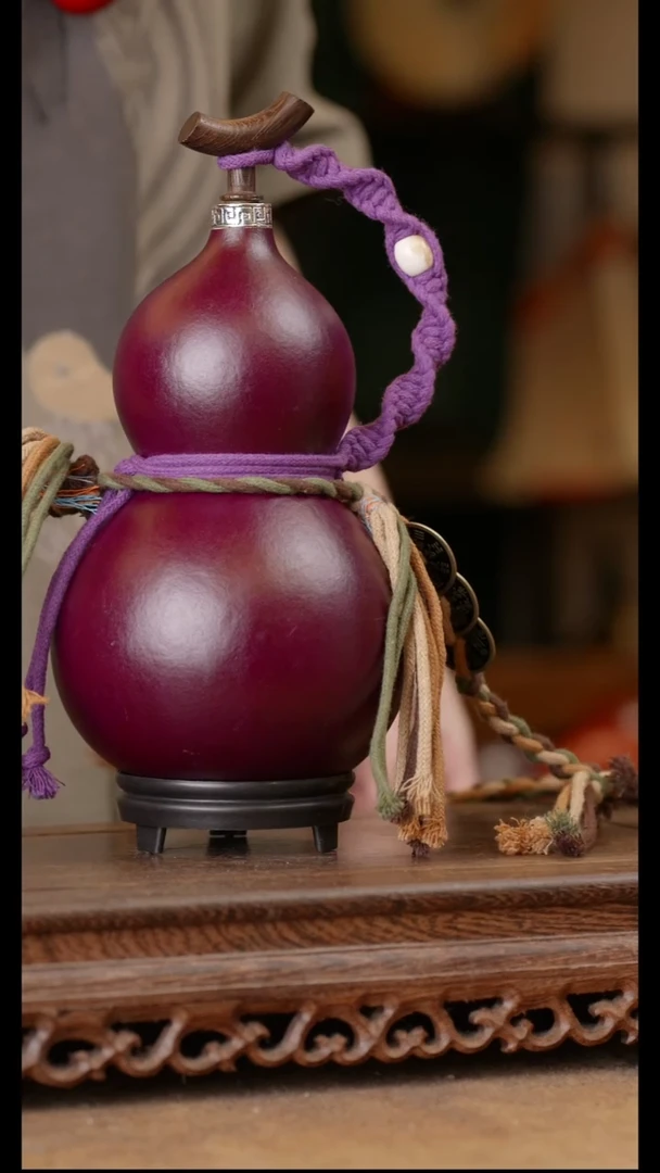 260号精品天然大漆酒葫芦一物一拍~