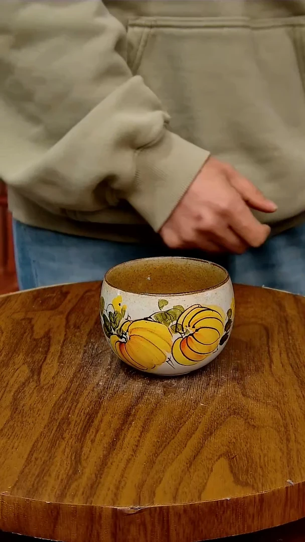 杯子陶景德镇手工手绘釉下彩陶瓷