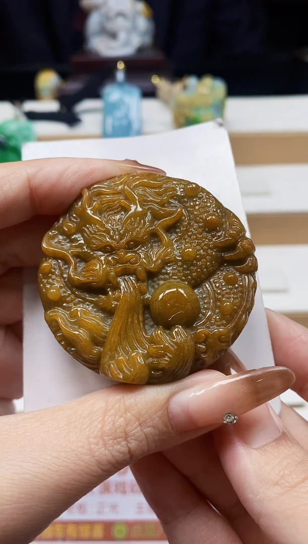 颈饰未镶嵌翡翠翡翠A货