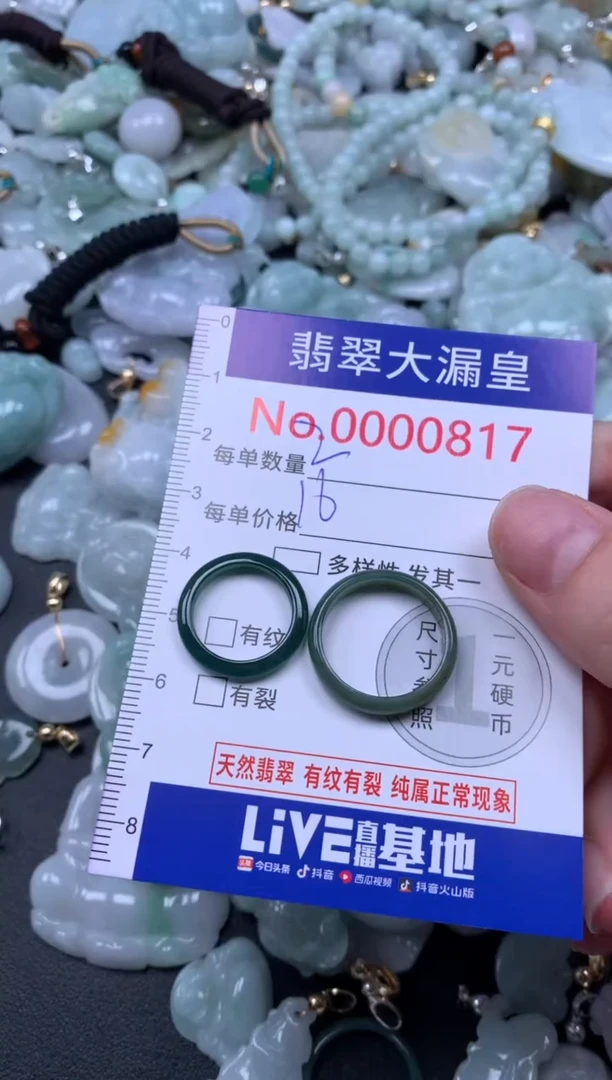 吊坠(不含链)未镶嵌翡翠817
