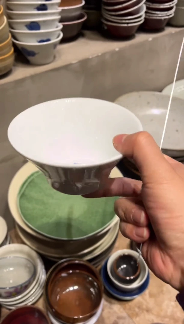 【闪购商品】瓷片135手绘葫芦反边碗1个