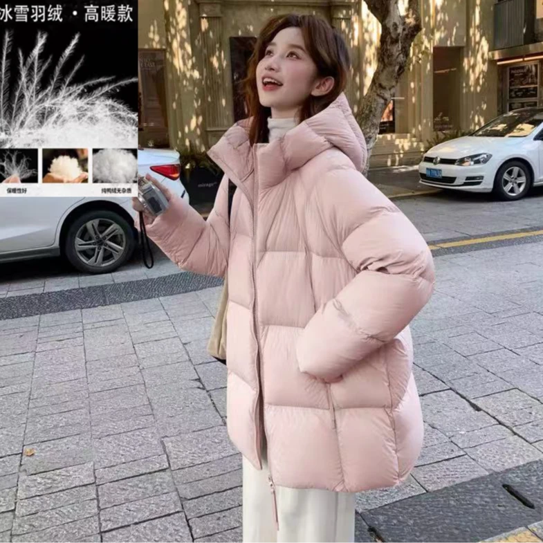 【羽绒服】冬季加厚保暖高档时尚韩版外套百搭女装9728[XSLF]C