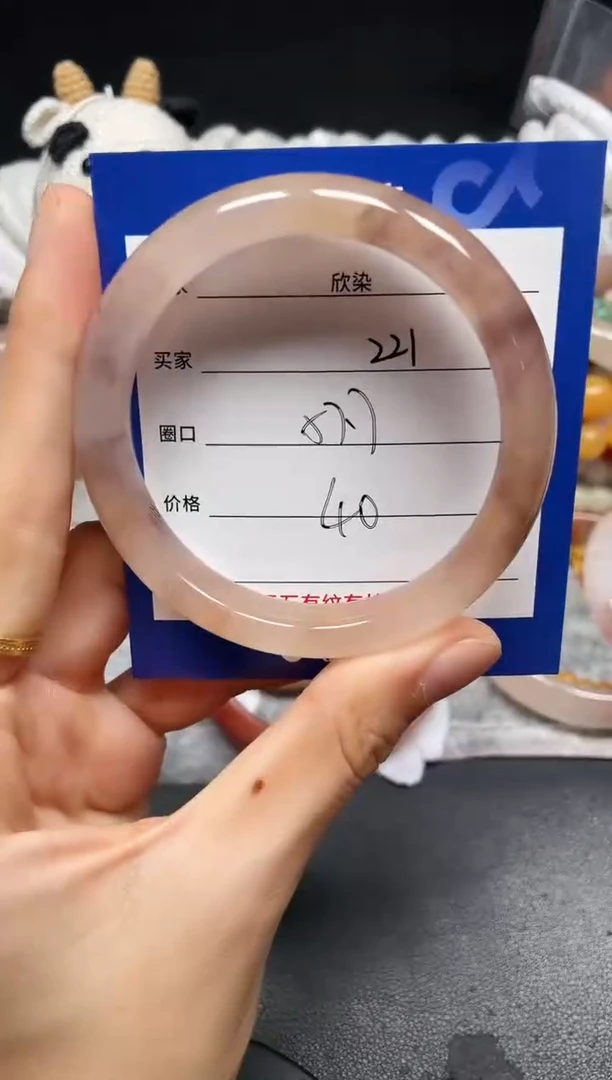 未镶嵌手镯石英质玉221