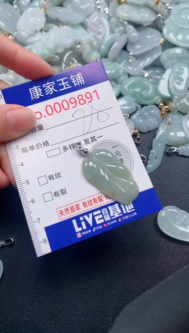 颈饰未镶嵌翡翠9891