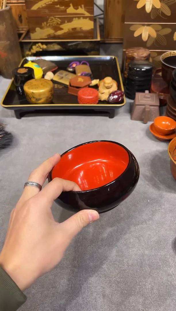 小钵大漆漆器大漆漆器