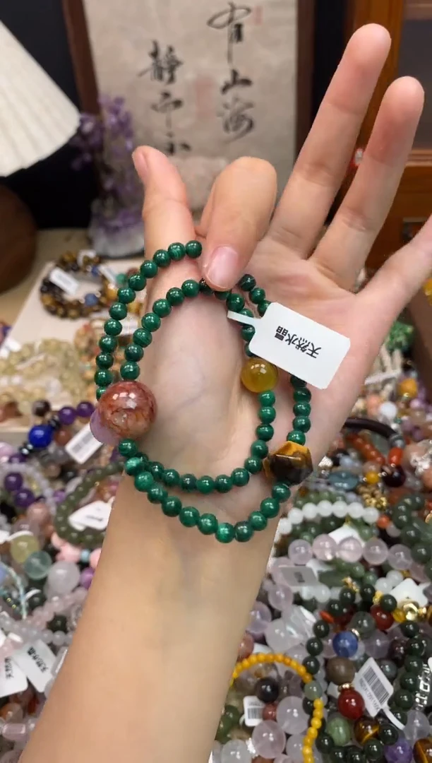 未镶嵌孔雀石手饰124