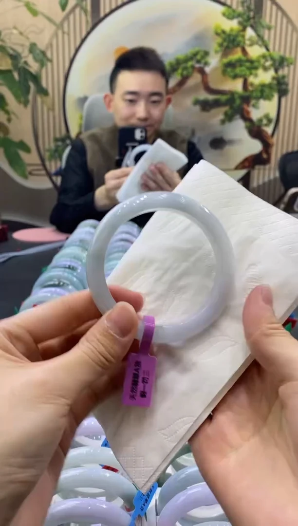 未镶嵌手镯翡翠3055
