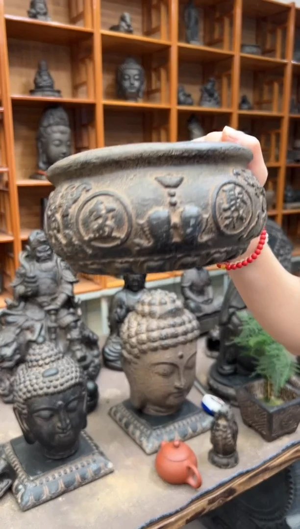 陶土【火山泥】聚宝盆