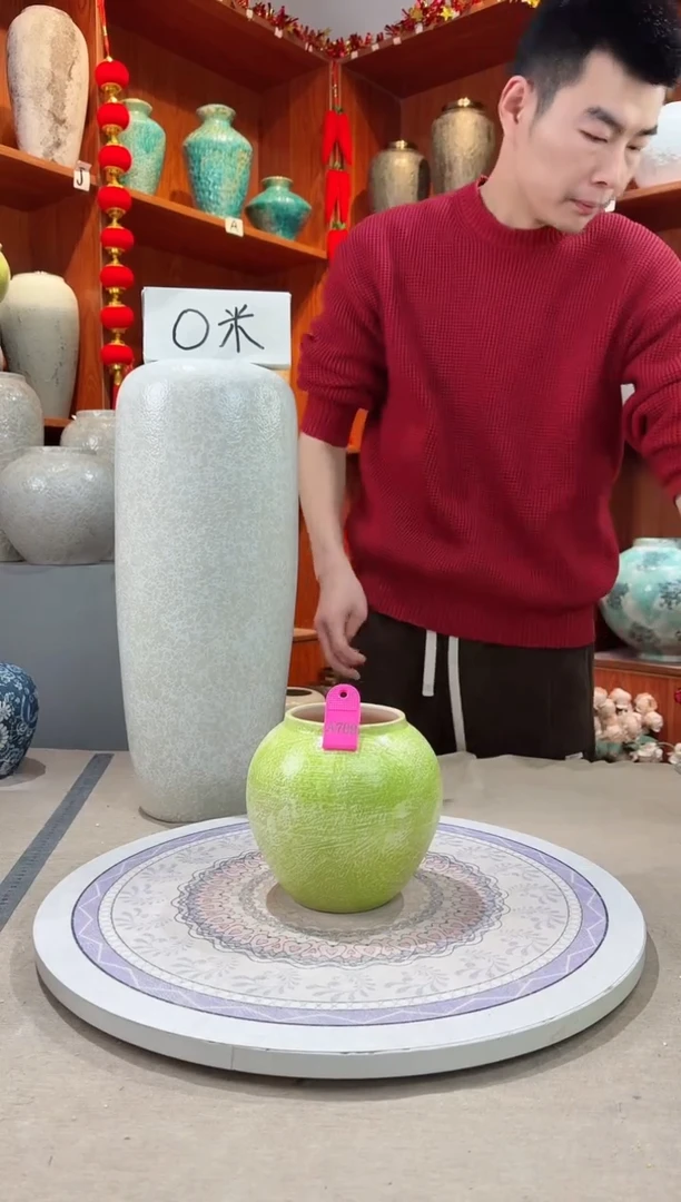 【闪购商品】瓶陶瓷花瓶 无花 福利 不能装水 a709